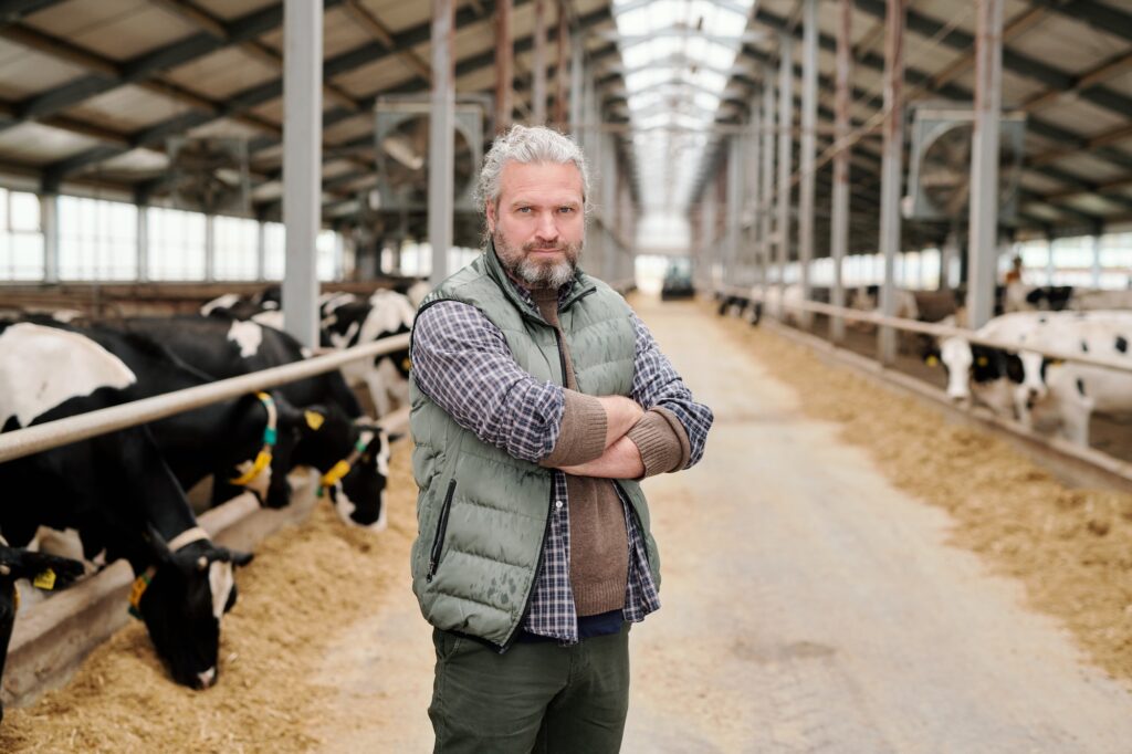 Owner of dairy farm